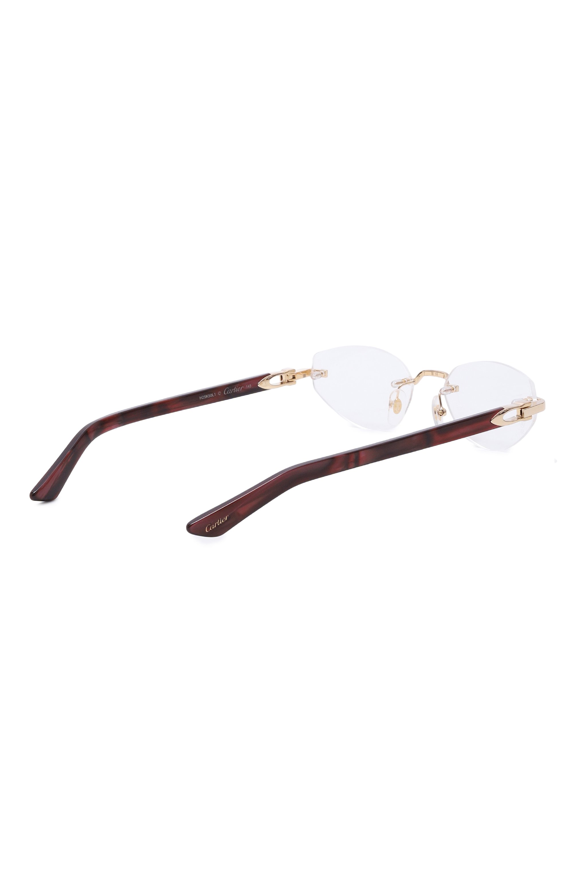 Оправа CARTIER коричневого цвета по цене 136000 руб., арт. CT0609 002, фото 3 Оправа CARTIER, арт. CT0609 002, фото 3