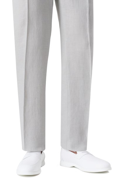 Кожаные пенни-лоферы KITON, арт. USSA075N0109809, фото 3