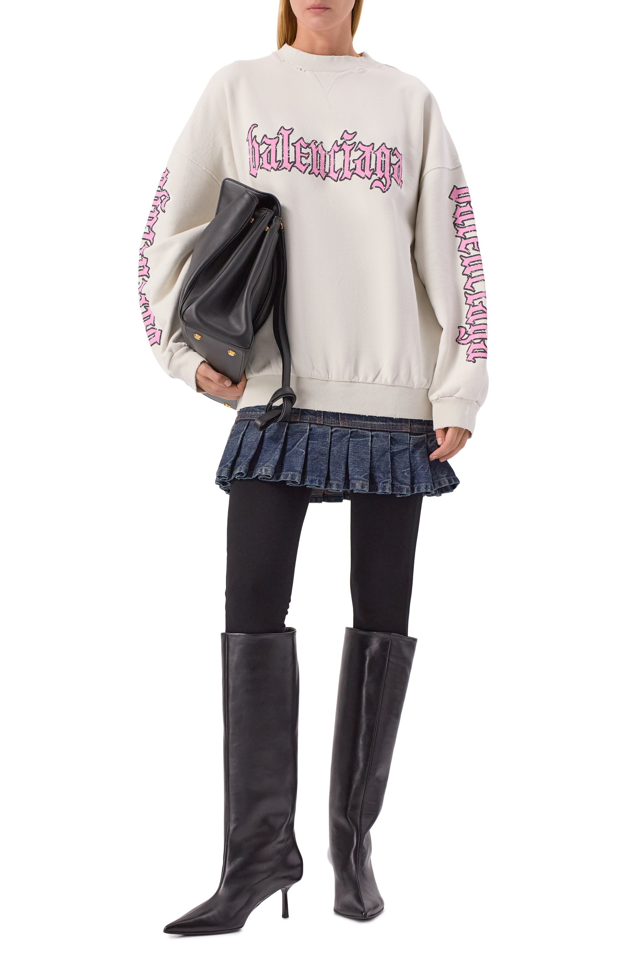 Хлопковое платье BALENCIAGA, арт. 838718/TSVW5, фото 2