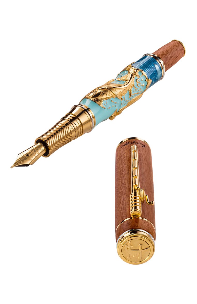 Мужского перьевая ручка MONTEGRAPPA бесцветного цвета, арт. ISOSN23S | Фото 3 (Региональные ограничения белый список (Axapta Mercury): Не проставлено; Нос: Не проставлено; Материал сплава: Серебро)