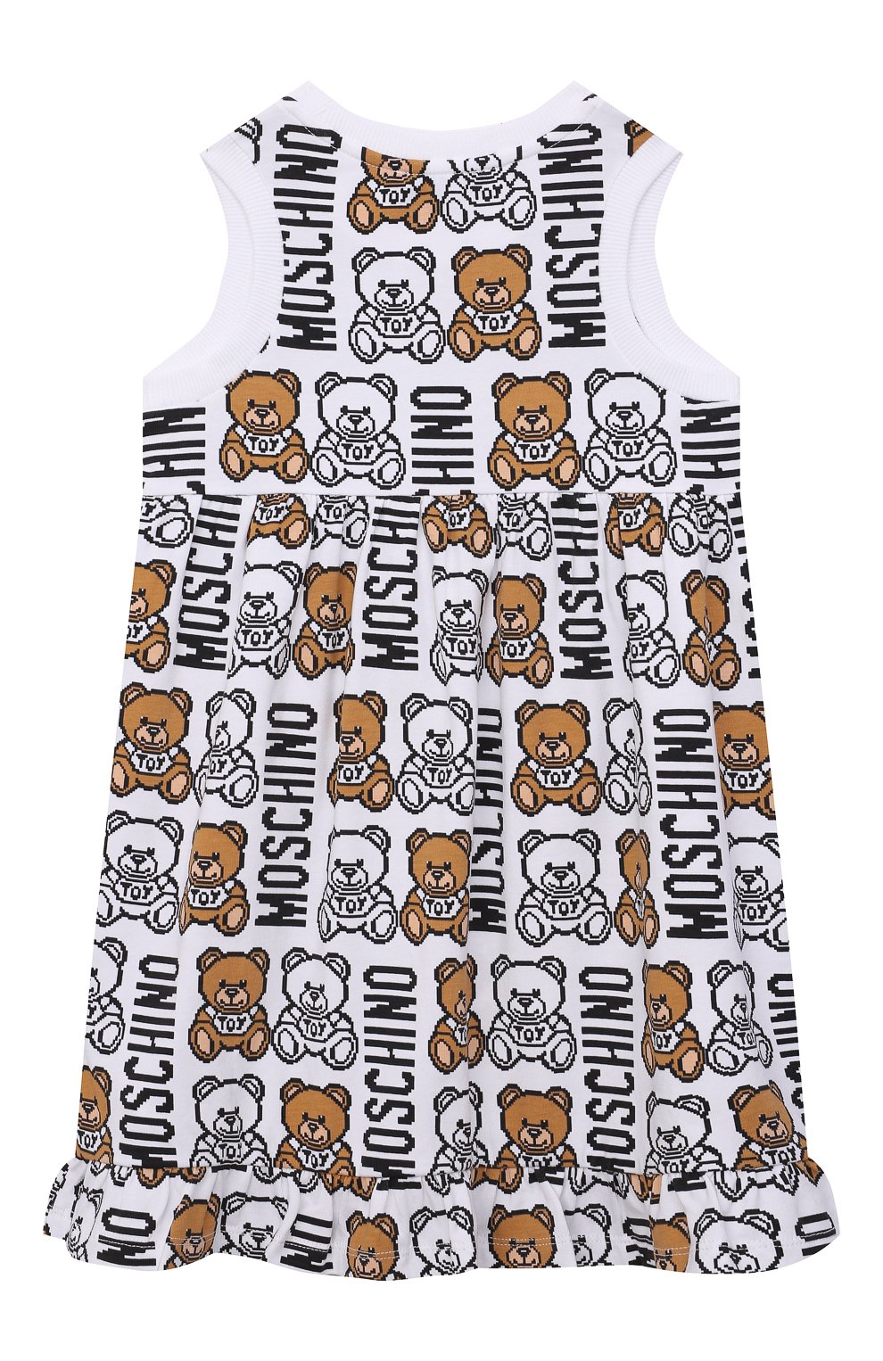 Хлопковое платье MOSCHINO, арт. HDV0BI/LBB89/10A-14A, фото 2