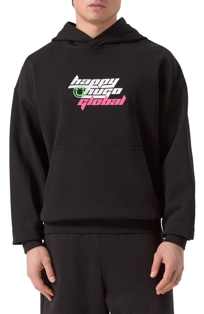 Хлопковое худи HUGO BLUE, арт. 50536113, фото 3