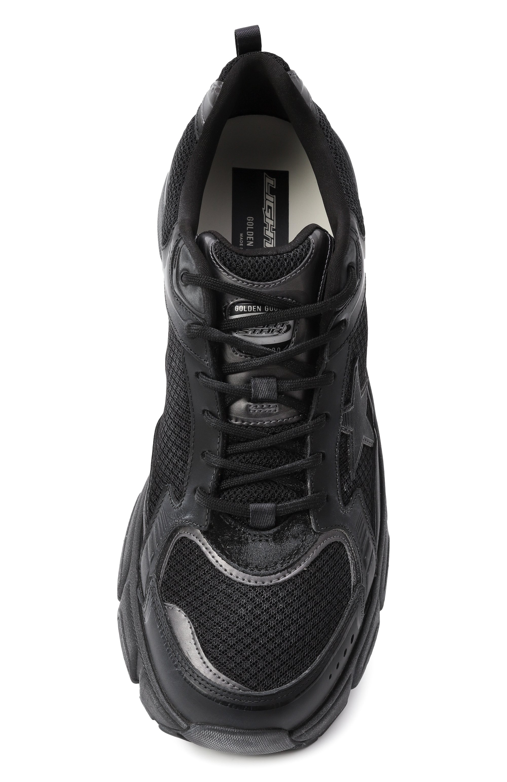 Комбинированные кроссовки lightstar GOLDEN GOOSE DELUXE BRAND, арт. GMF00724.F006473, фото 6