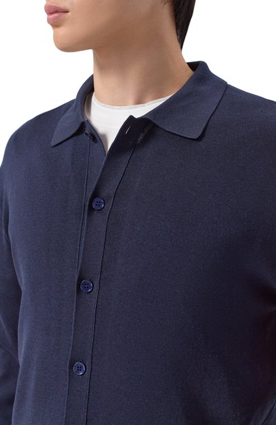 Рубашка из шелка и хлопка MVST, арт. M26.2PM.K104/Y201 KNIT SETA C0T0NE, фото 5