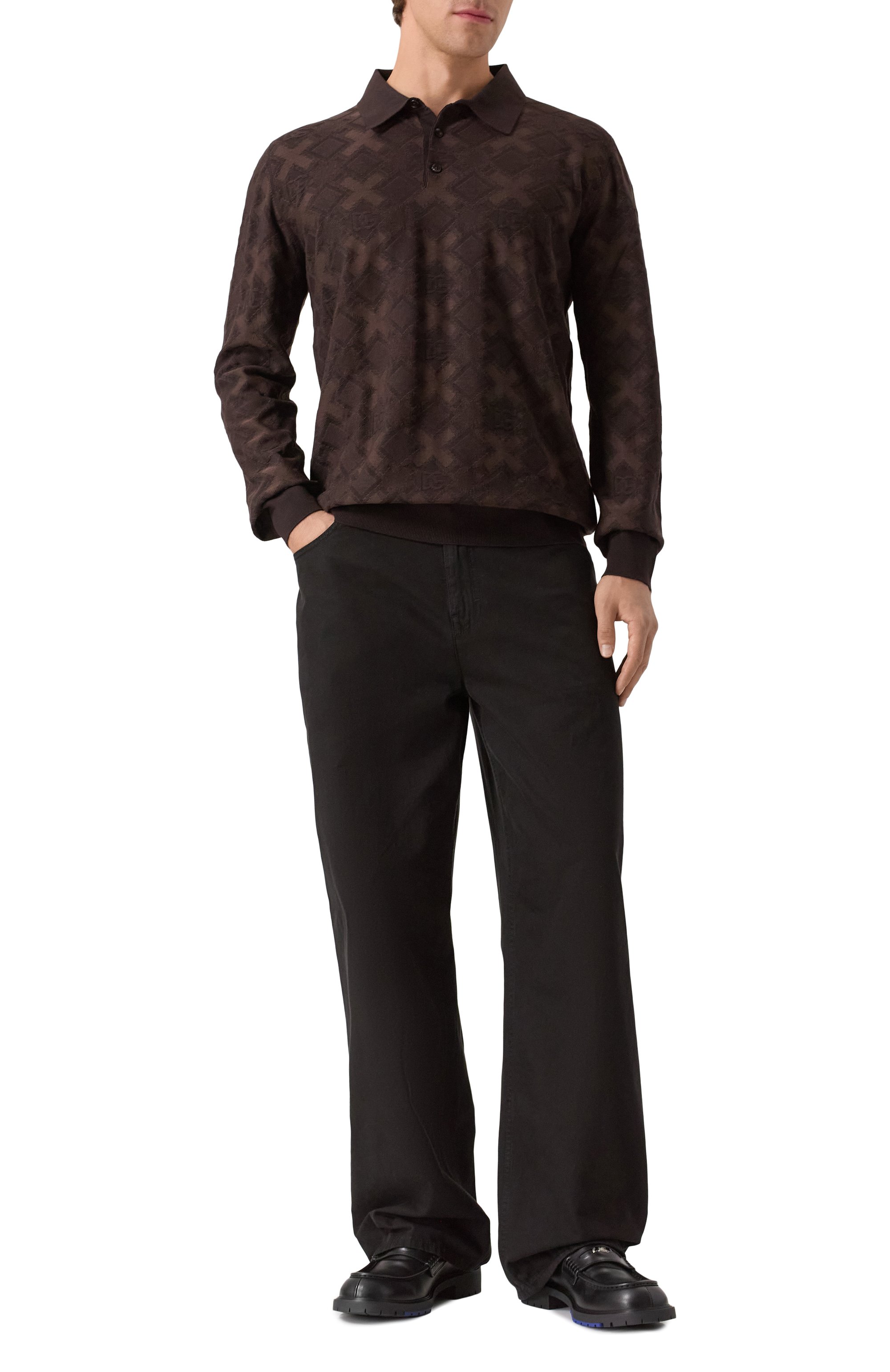 Кожаные пенни-лоферы rogue BURBERRY, арт. 8111385, фото 2