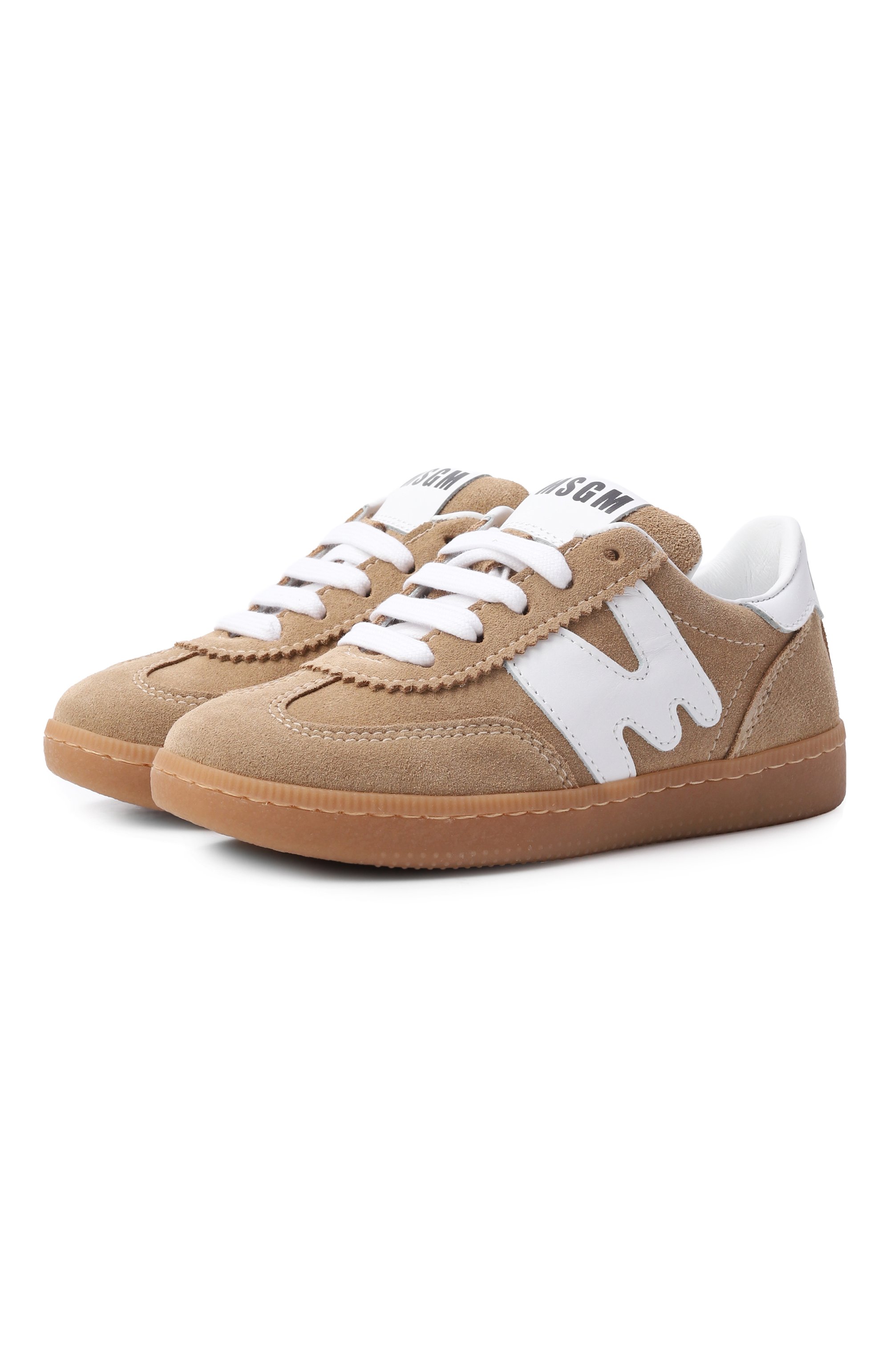 Замшевые кеды MSGM KIDS, арт. 82482/VAR6, фото 1