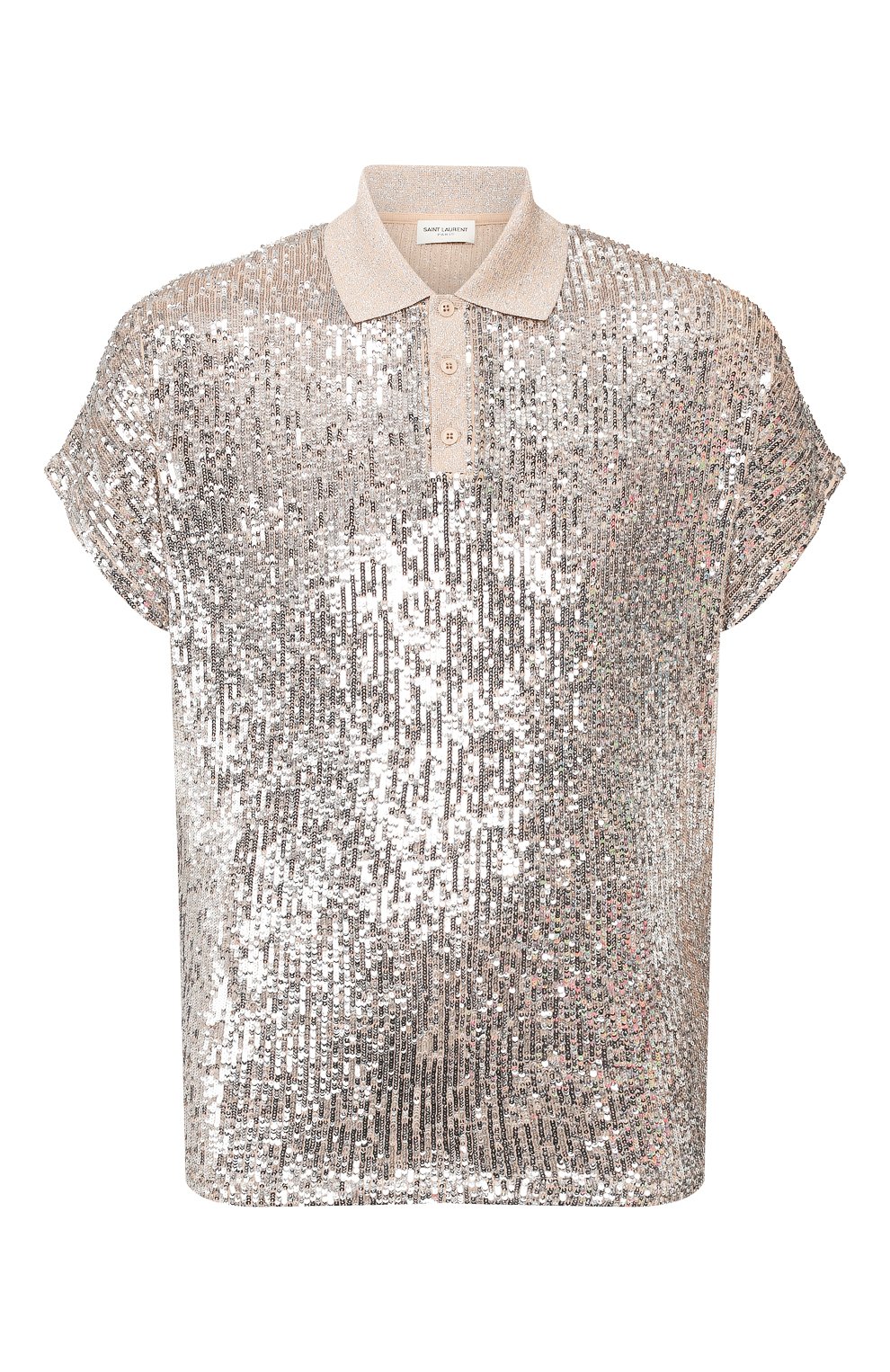 Поло с пайетками SAINT LAURENT, арт. 601538/YB0K2, фото 1