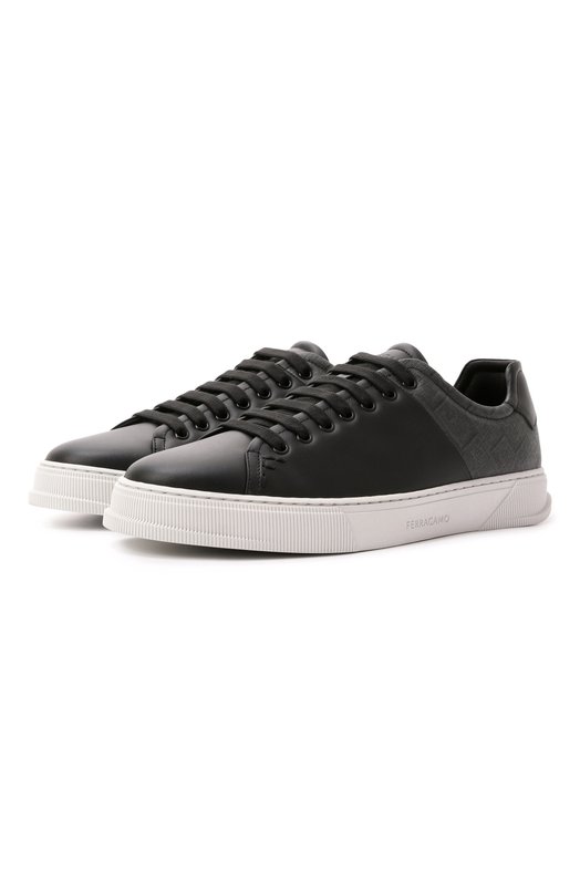 Комбинированные кеды Clayton Ferragamo 780843 Чёрный 780843
