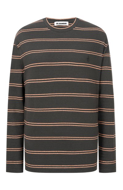 Женская хлопковый лонгслив JIL SANDER, арт. J02GC0169/J20394
