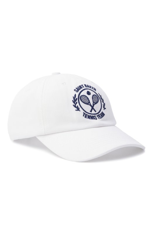 Хлопковая бейсболка MC2 Saint Barth STBA BASEBALL N/05233H Белый STBA BASEBALL N/05233H
