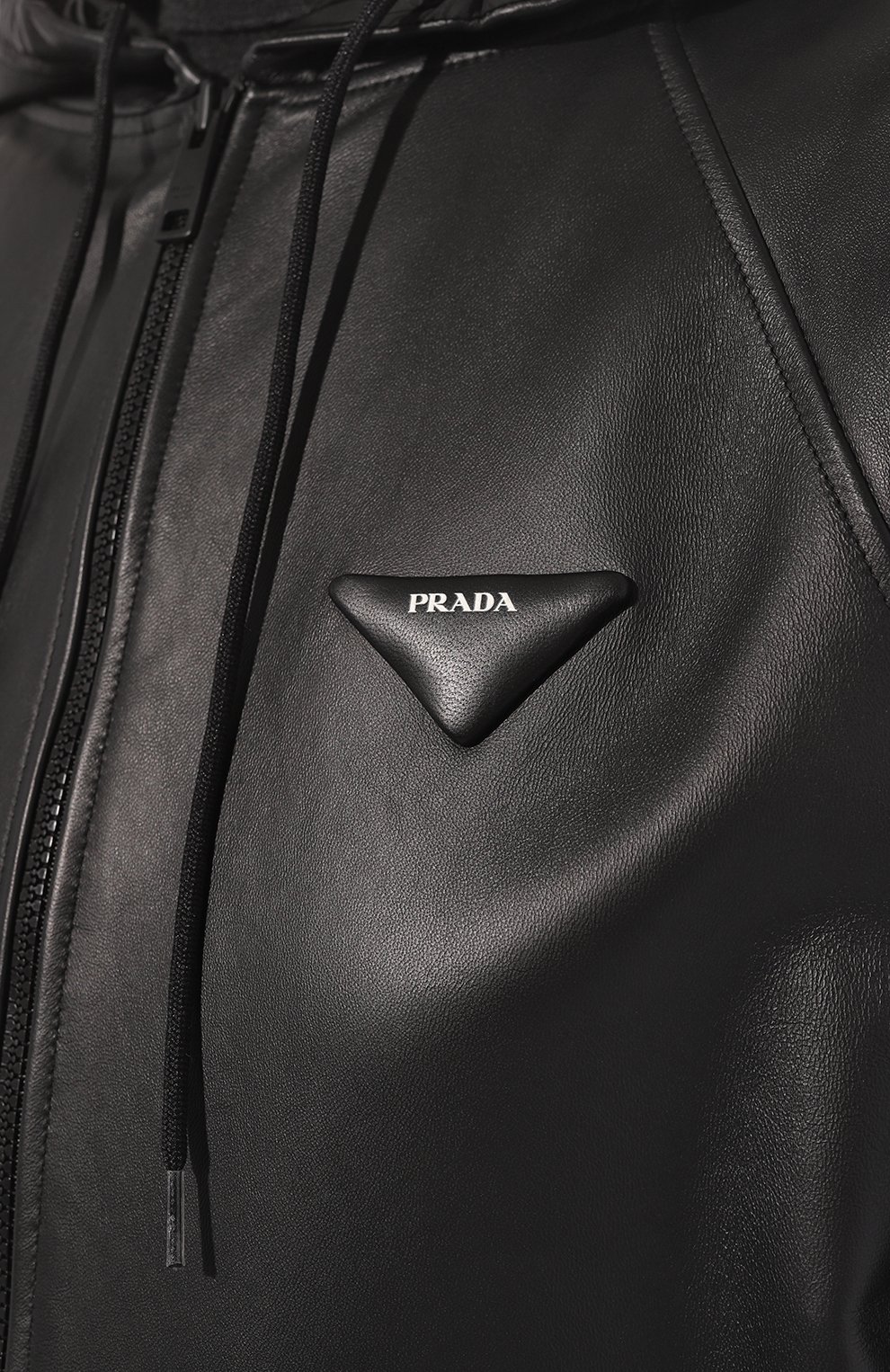 Кожаная куртка PRADA, арт. 58A062-FLY-F0002, фото 5