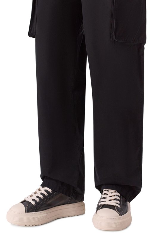 Кожаные кеды Berlin Dsquared2 SNM0456/11508296 Чёрный  SNM0456/11508296 Фото 3