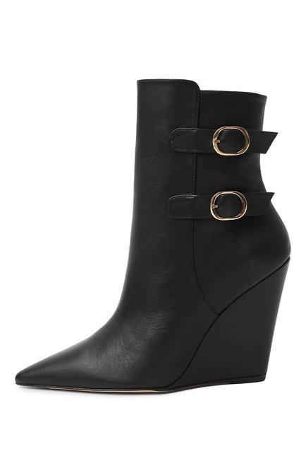 Женские кожаные ботильоны saloon 100 STUART WEITZMAN, арт. SB745