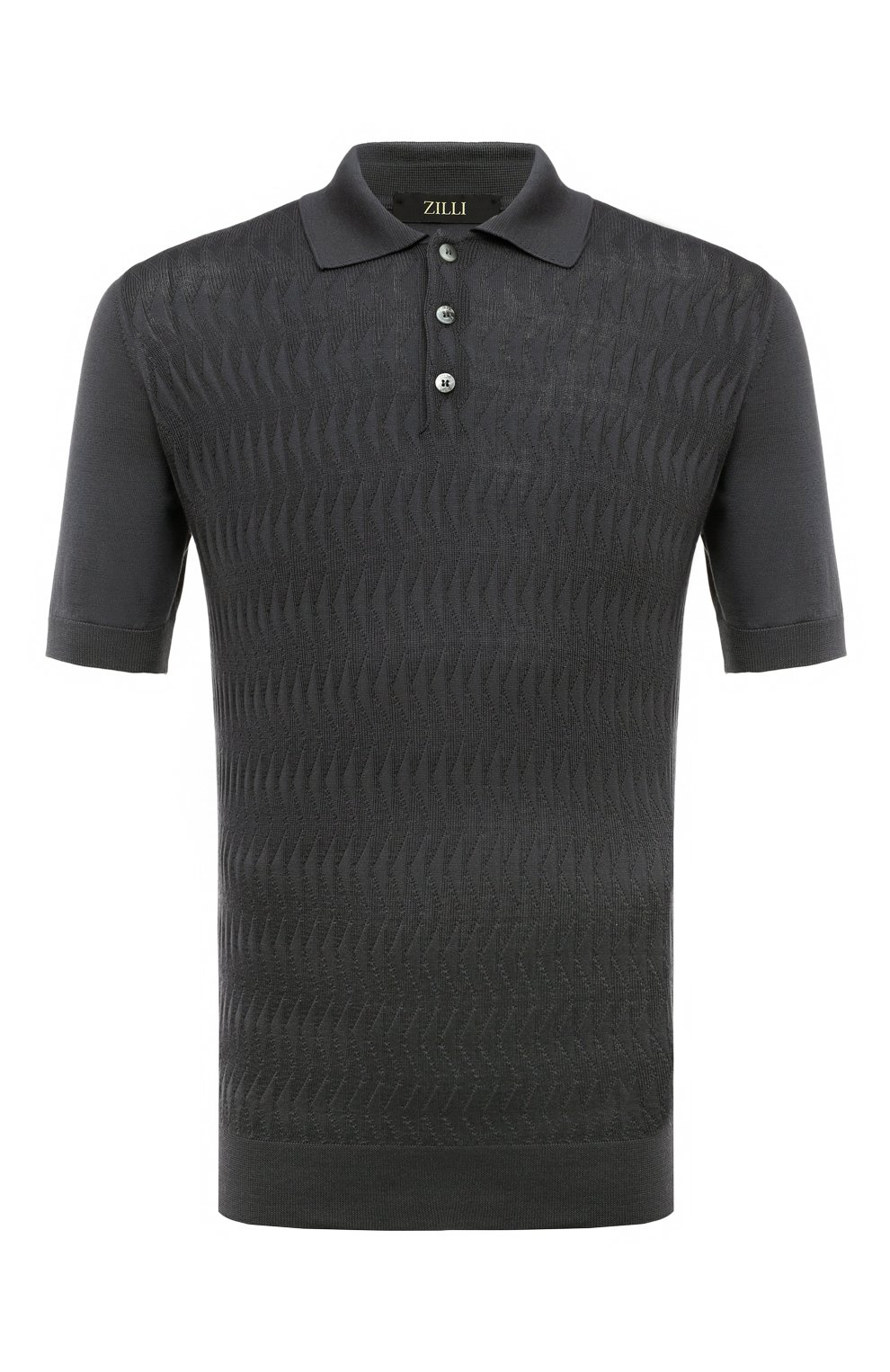 Шелковое поло ZILLI, арт. KBP002M0640VTS000, фото 1