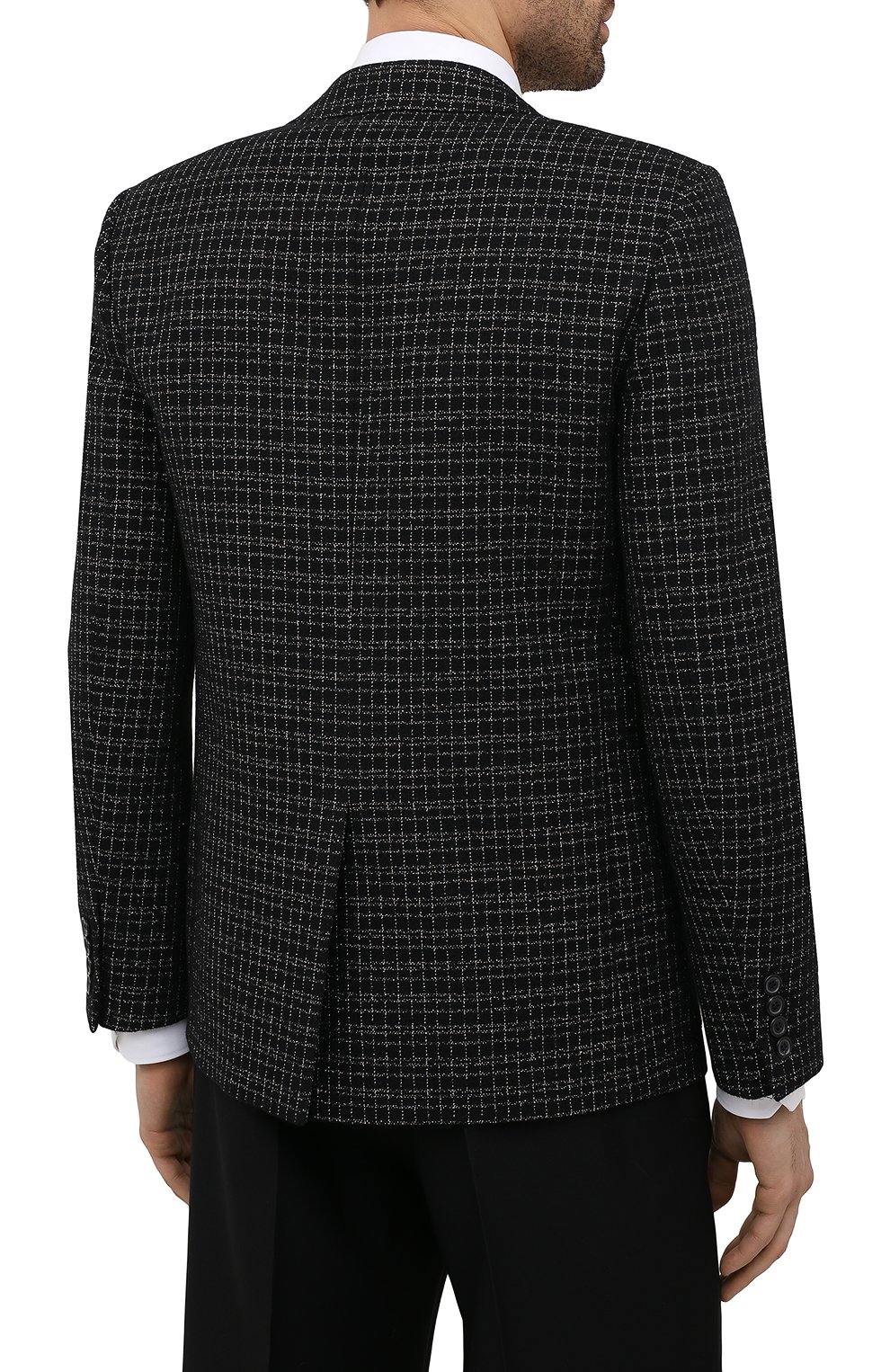 Пиджак из шерсти и вискозы SAINT LAURENT, арт. 644409/Y1C81, фото 4