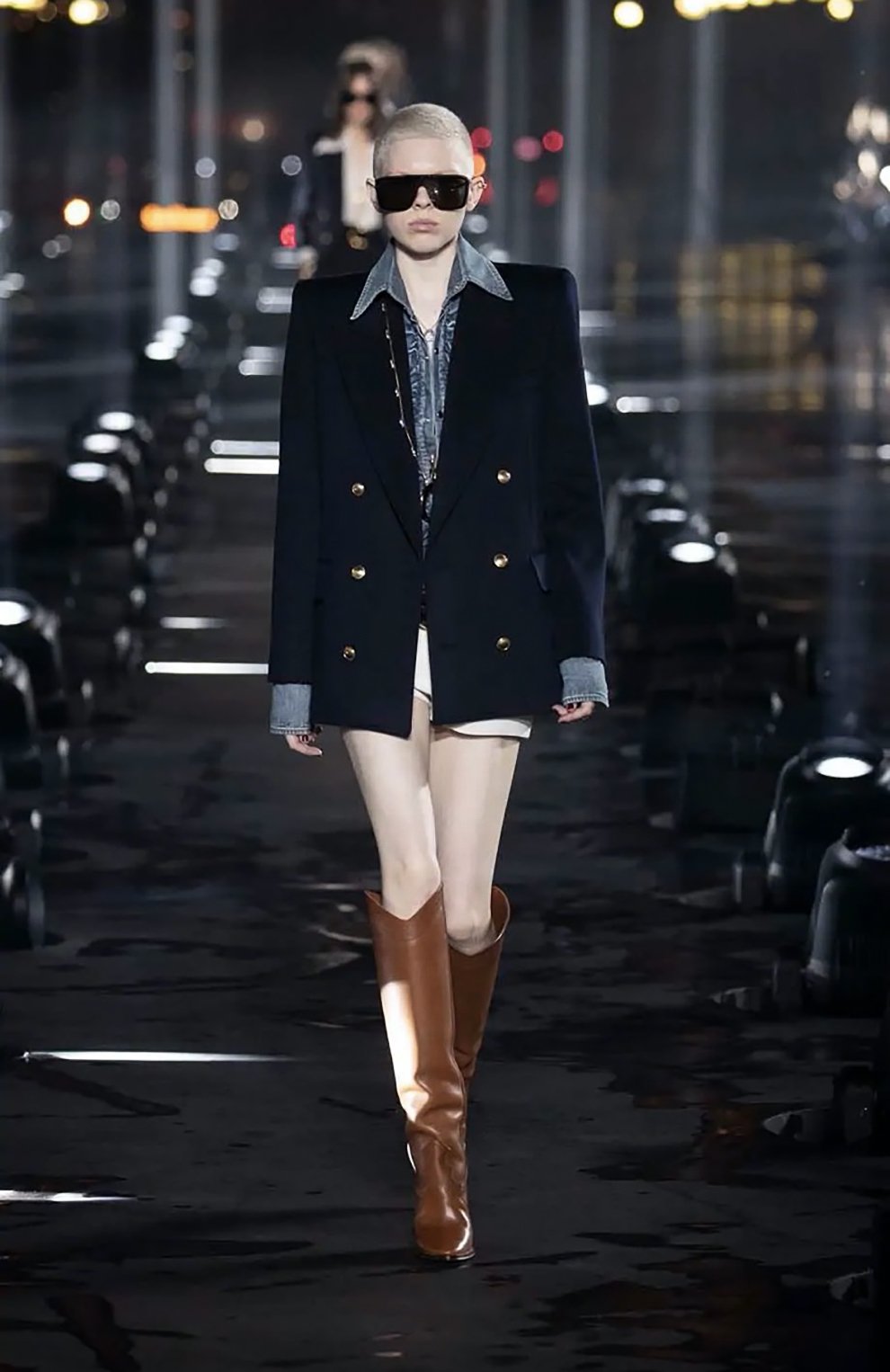 Джинсовая рубашка SAINT LAURENT, арт. 623782/YW880, фото 6