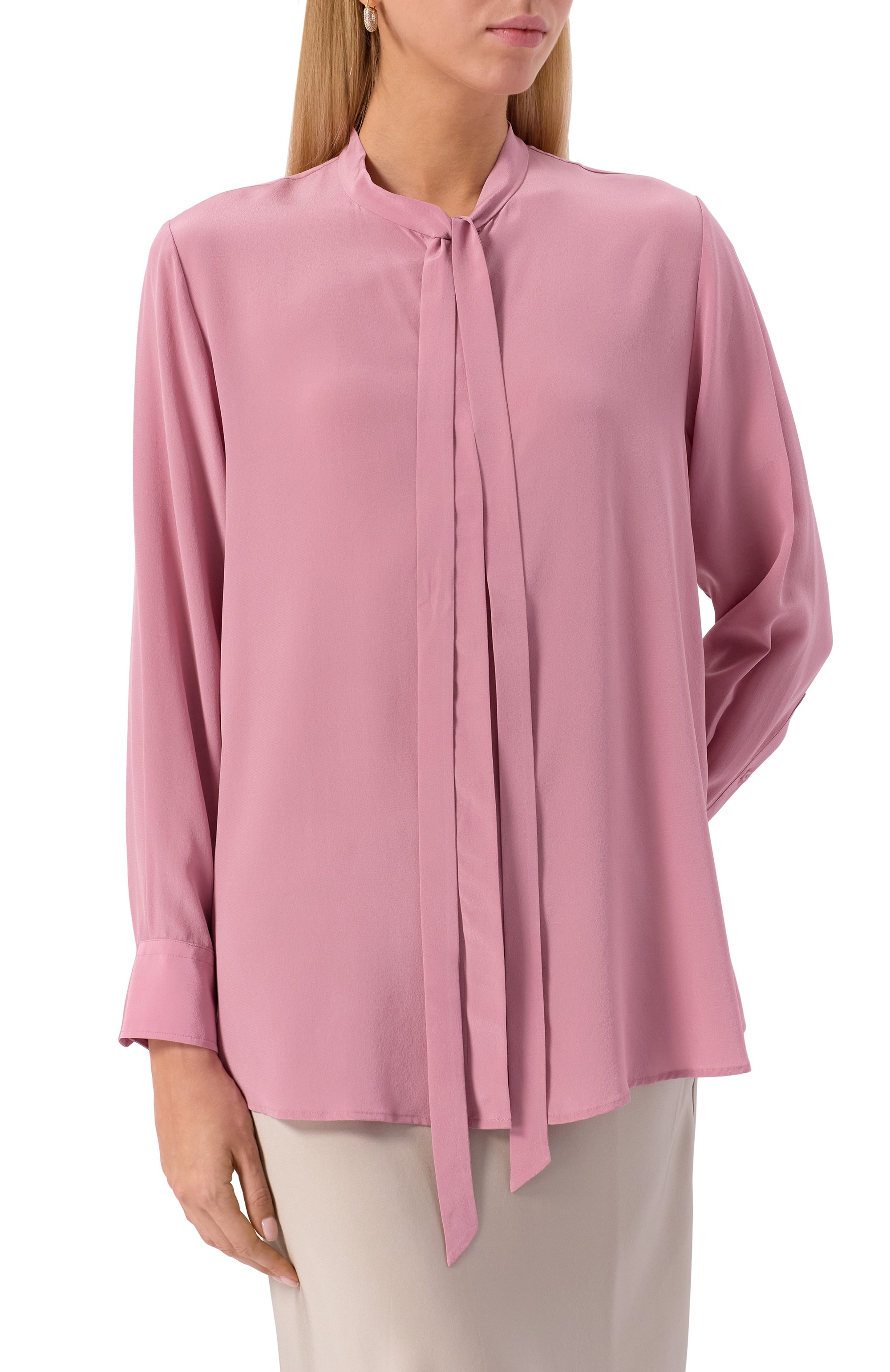 Шелковая блузка BOSS, арт. 50548407, фото 3