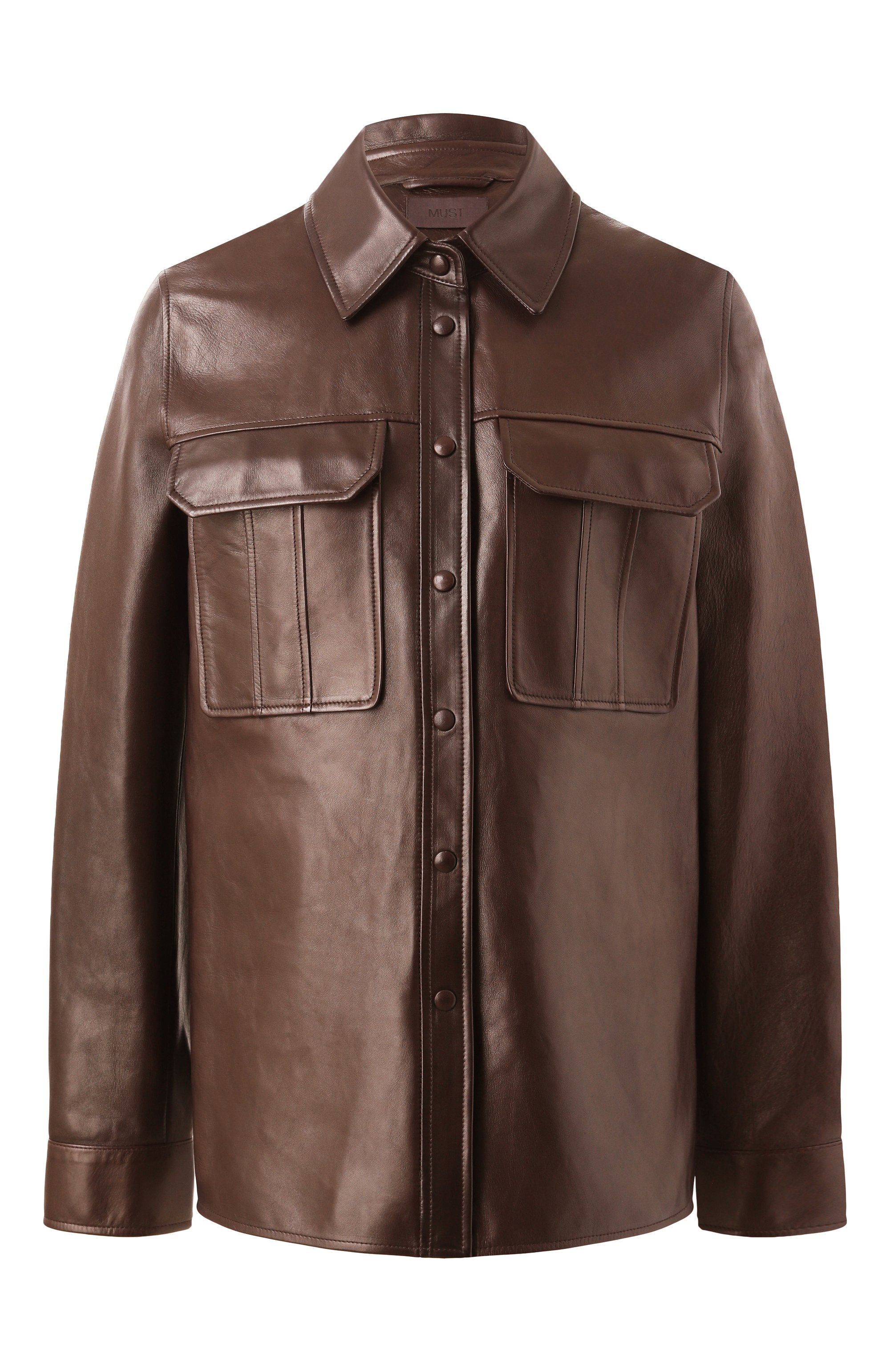 Кожаная рубашка MVST, арт. ZBGM-Y101-1/Z2764-2, фо�то 1