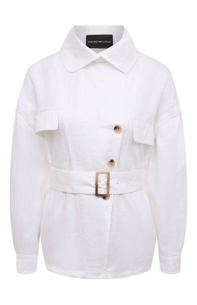 Женская льняная куртка EMPORIO ARMANI, арт. ING12T/I2012