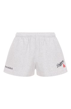 Хлопковые шорты sporty & rich x la dodgers SPORTY AND RICH, арт. SH037627666GY03, фото 1