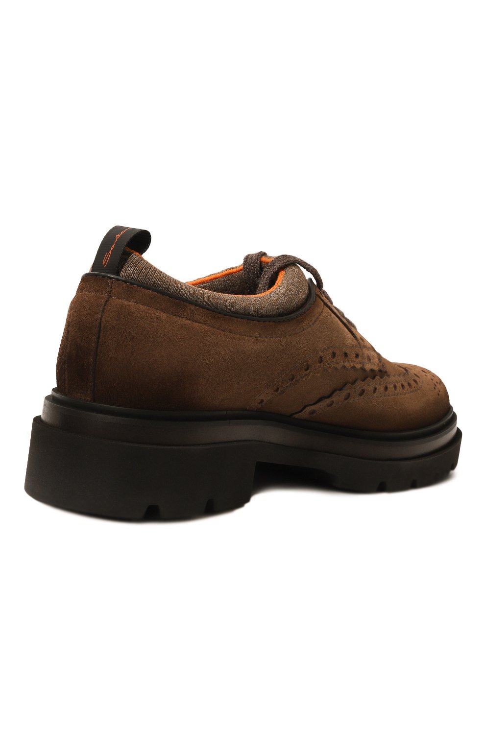 Замшевые дерби milano SANTONI, арт. MGMG18936JK4MGEX, фото 5