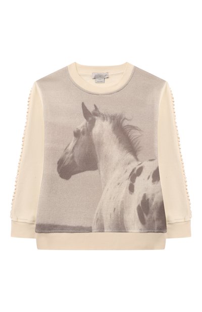 Хлопковый свитшот STELLA MCCARTNEY, арт. TV4A70