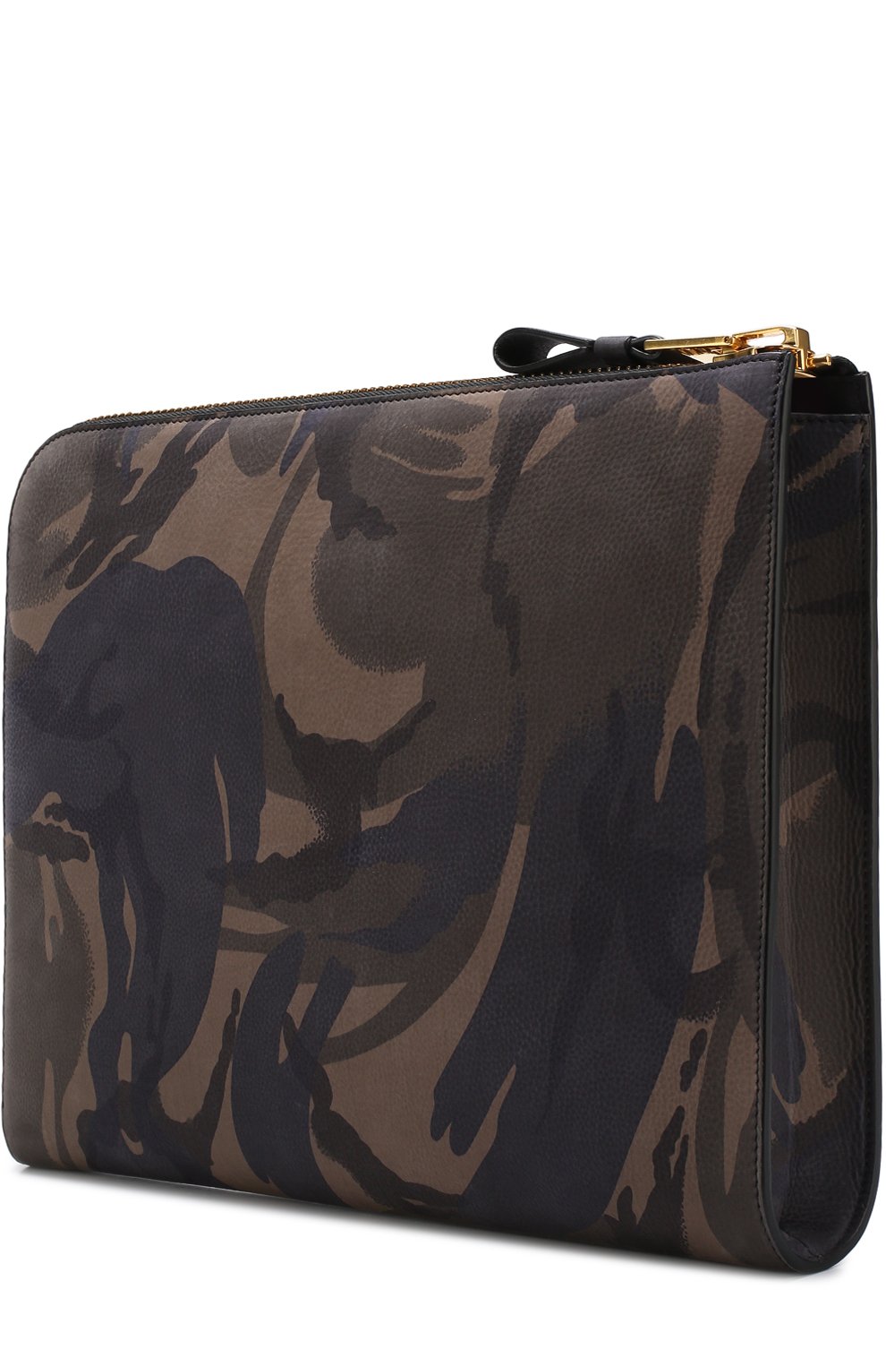 Кожаная папка для документов на молнии с принтом TOM FORD, арт. H0355F-CG9, фото 2