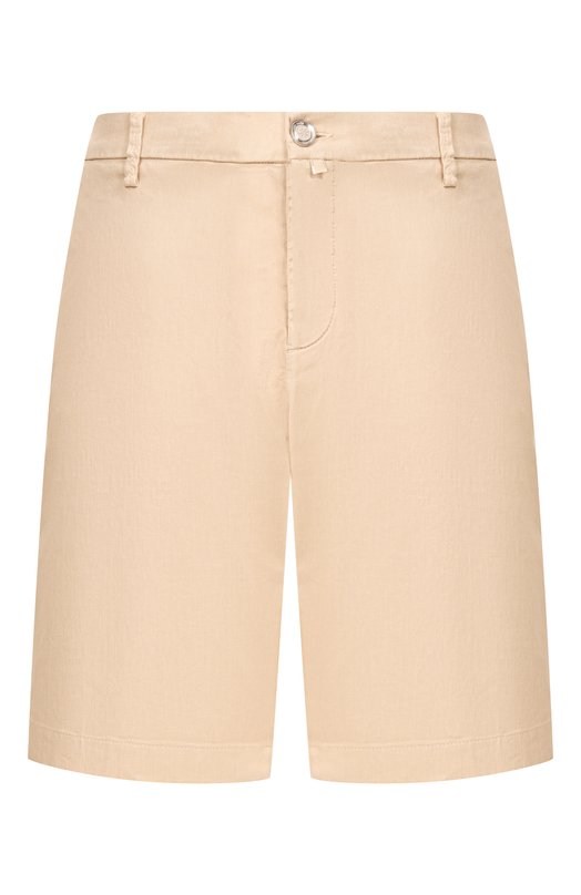 Шорты из хлопка и льна Jacob Cohen JUM_N0017 001 S4269 TR Бежевый JUM_N0017 001 S4269 TR