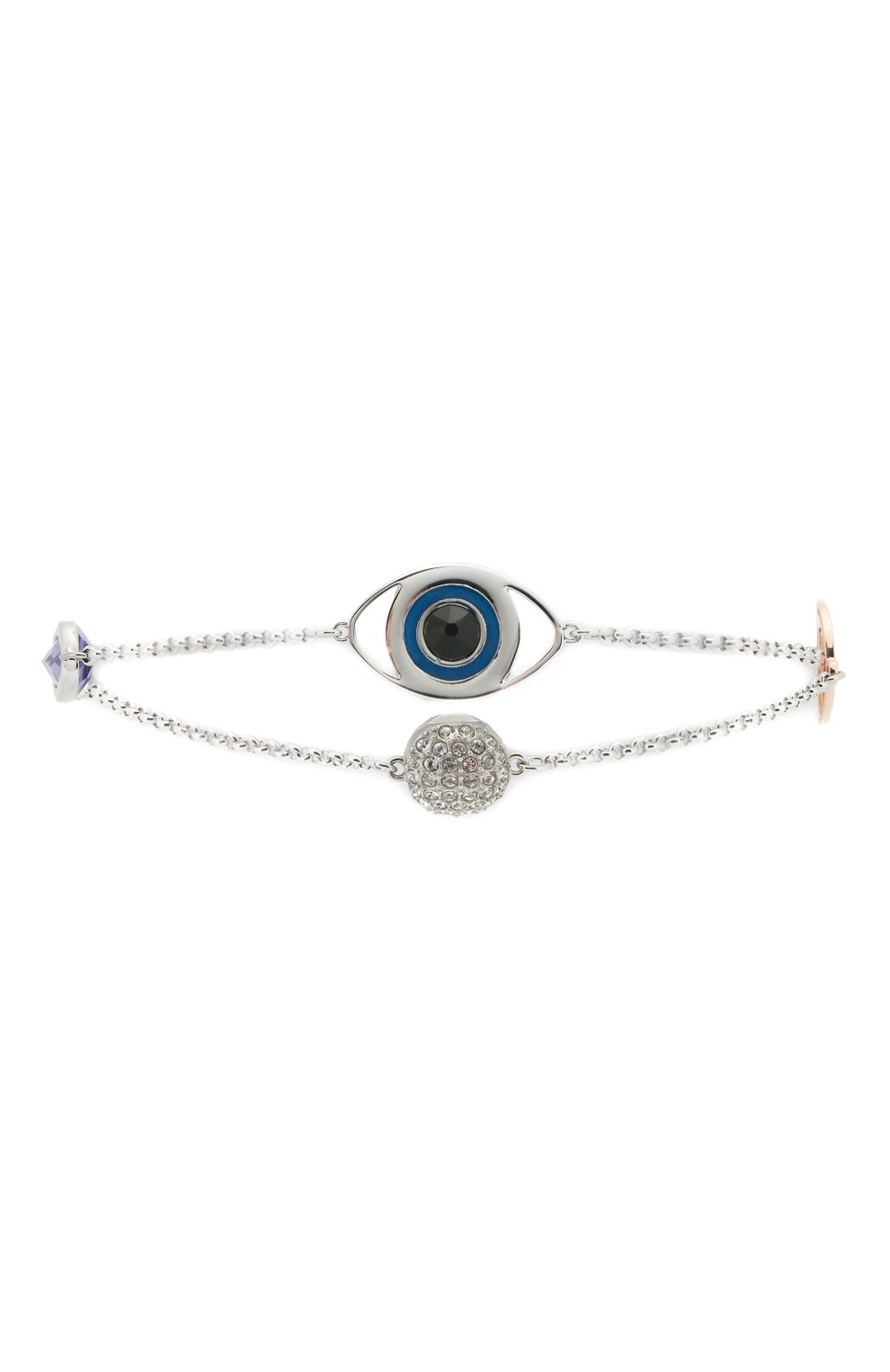Браслет eye symbol SWAROVSKI серебряного цвета по цене 4990 руб., арт. 5421438, фото 2 Браслет eye symbol SWAROVSKI, арт. 5421438, фото 2