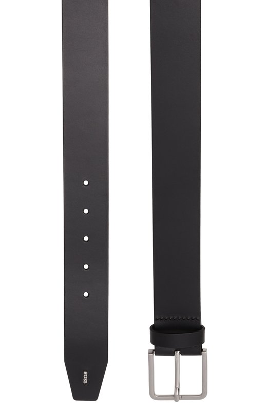 Кожаный ремень BOSS 50558731 Чёрный  50558731 Фото 3