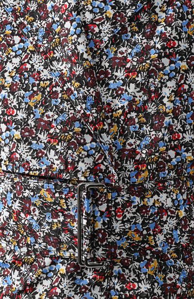 Пальто с поясом VICTORIA BECKHAM разноцветного цвета по цене 124000 руб., арт. CT TRN 8802C MSS19 MINI FL0RAL TAFFETA, фото 5 Пальто с поясом VICTORIA BECKHAM, арт. CT TRN 8802C MSS19 MINI FL0RAL TAFFETA, фото 5