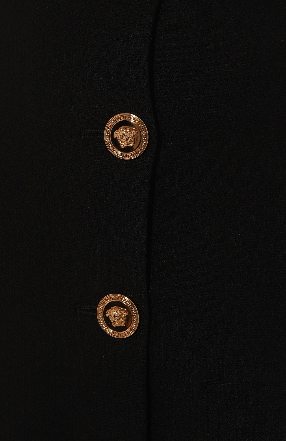 Шерстяная юбка VERSACE черного цвета по цене 99250 руб., арт. 1005636/1A005371B000, фото 5 Шерстяная юбка VERSACE, арт. 1005636/1A005371B000, фото 5