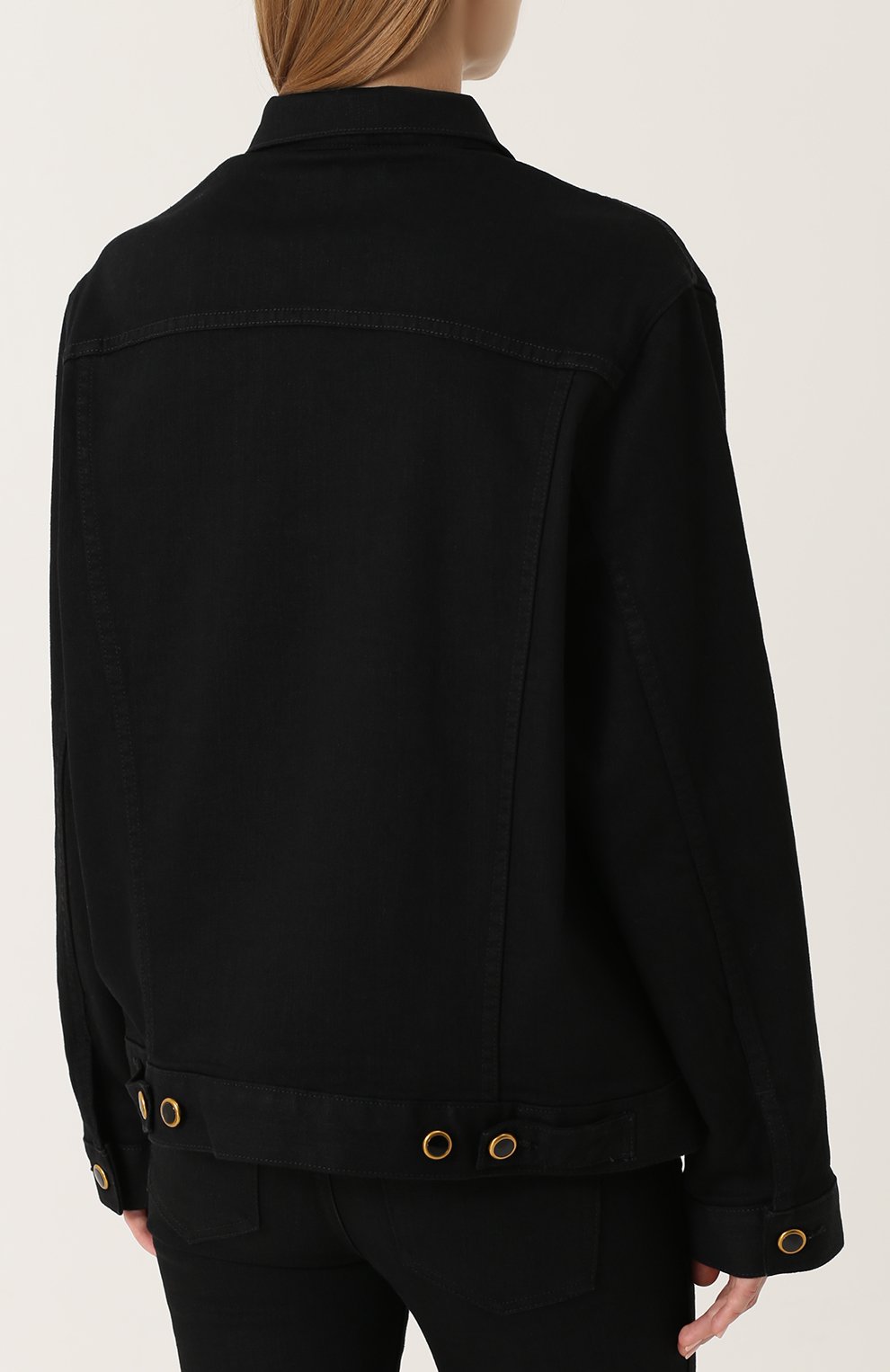 Джинсовая куртка прямого кроя KHAITE, арт. 1005-002/W900, фото 4