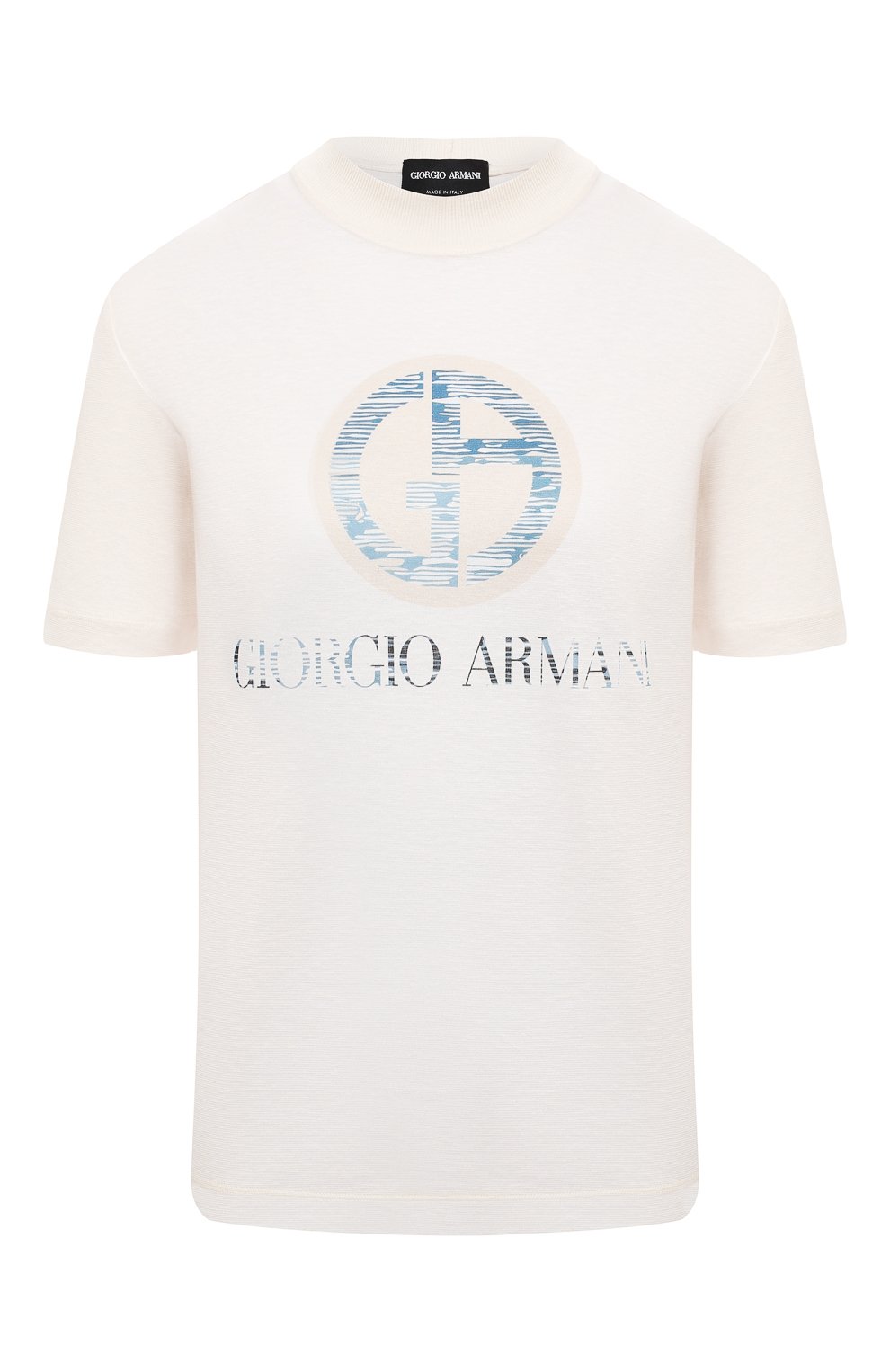 Хлопковая футболка GIORGIO ARMANI, арт. 6HAM85/AJWCZ, фото 1
