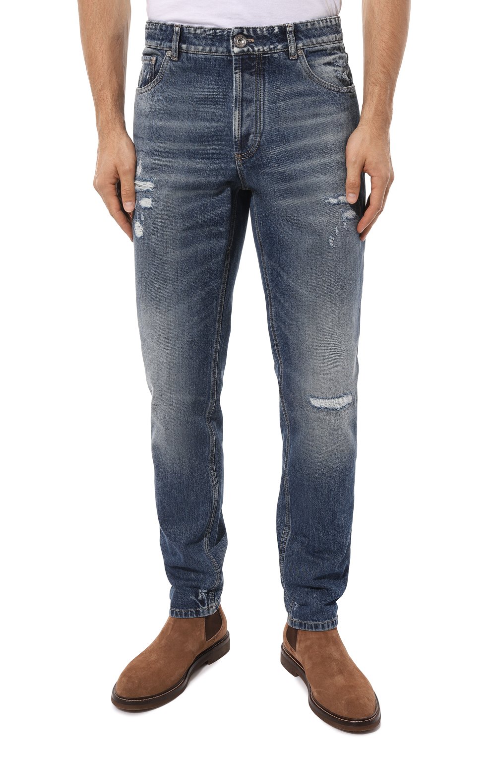 Джинсы traditional fit BRUNELLO CUCINELLI, арт. M074PD3210, фото 3