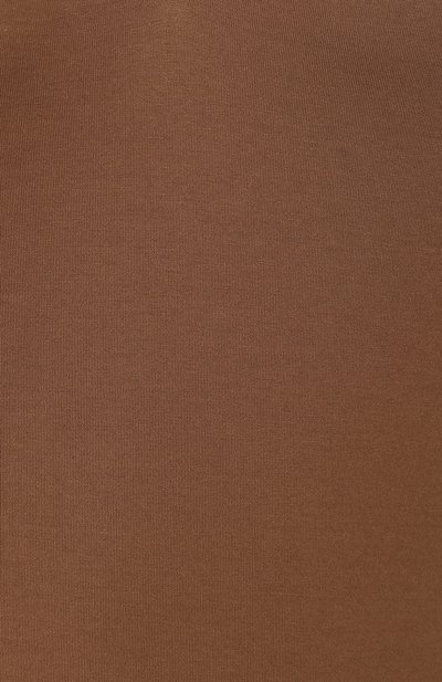 Хлопковый топ BRUNELLO CUCINELLI коричневого цвета по цене 58400 руб., арт. M0045B0332, фото 5 Хлопковый топ BRUNELLO CUCINELLI, арт. M0045B0332, фото 5