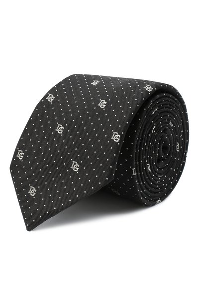 Мужской шелковый галстук DOLCE & GABBANA, арт. GT149E/G0JM0