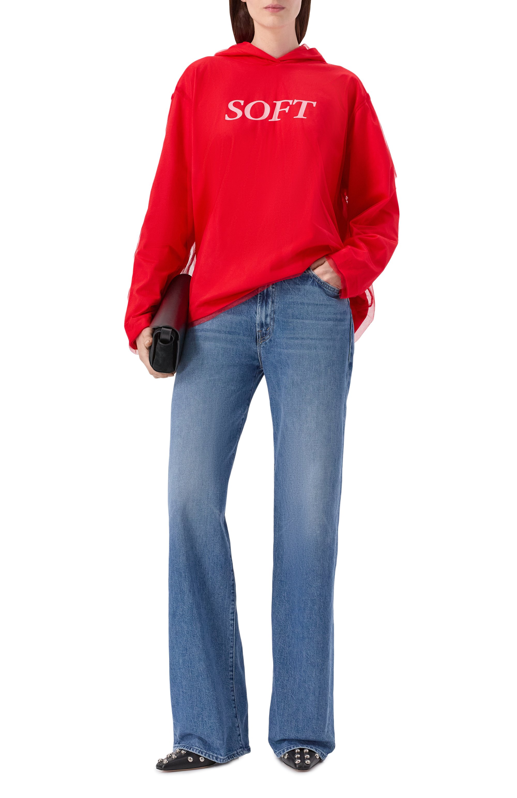 Хлопковое худи MSGM, арт. 3942MDM79D/257798, фото 2