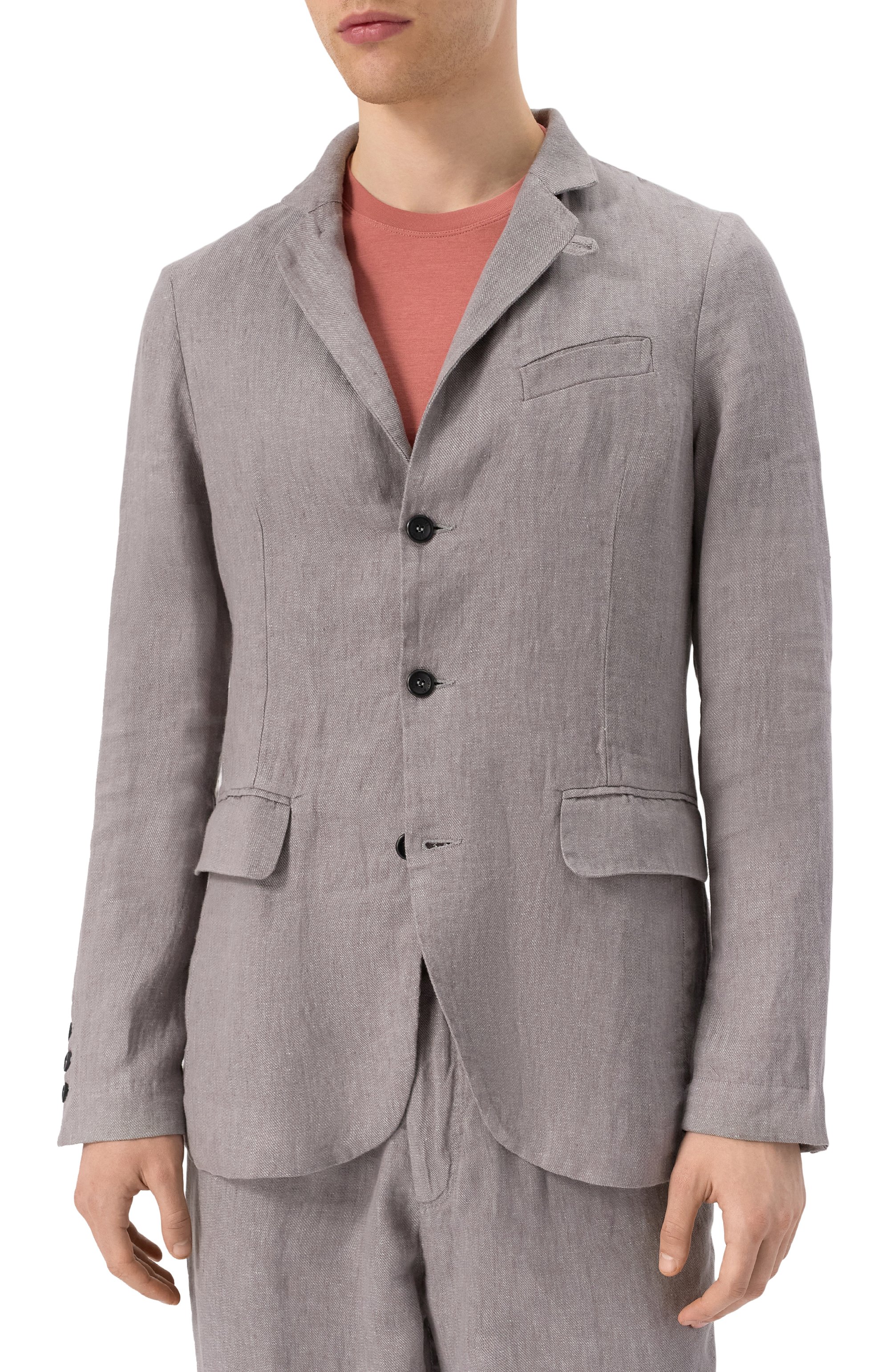 Льняной пиджак HANNES ROETHER, арт. SCHU32MANN.6048/, фото 5