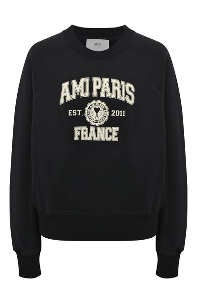 Хлопковый свитшот AMI, арт. USW010 747, фото 1