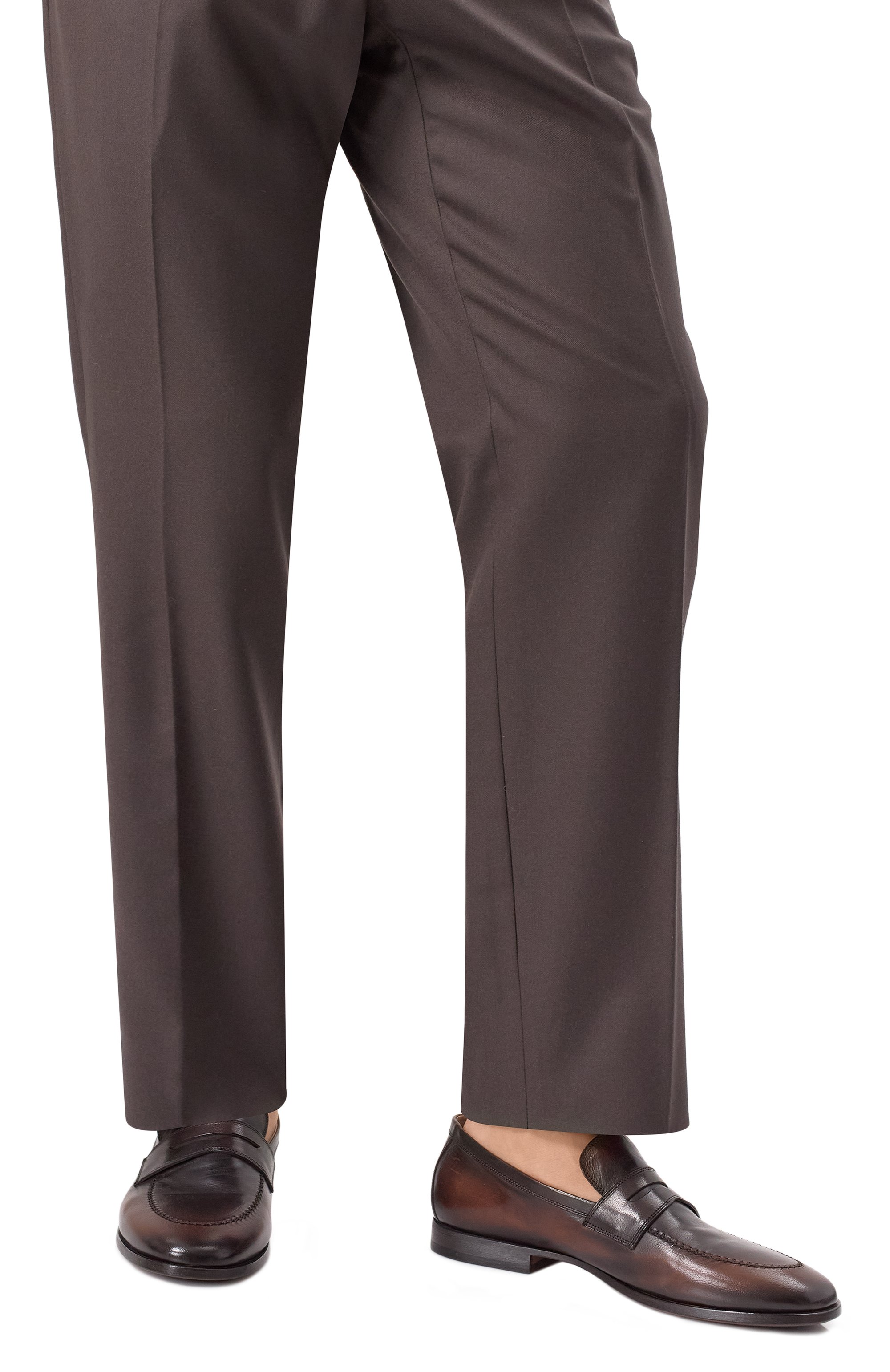 Кожаные пенни-лоферы PANTANETTI, арт. 18572D, фото 3