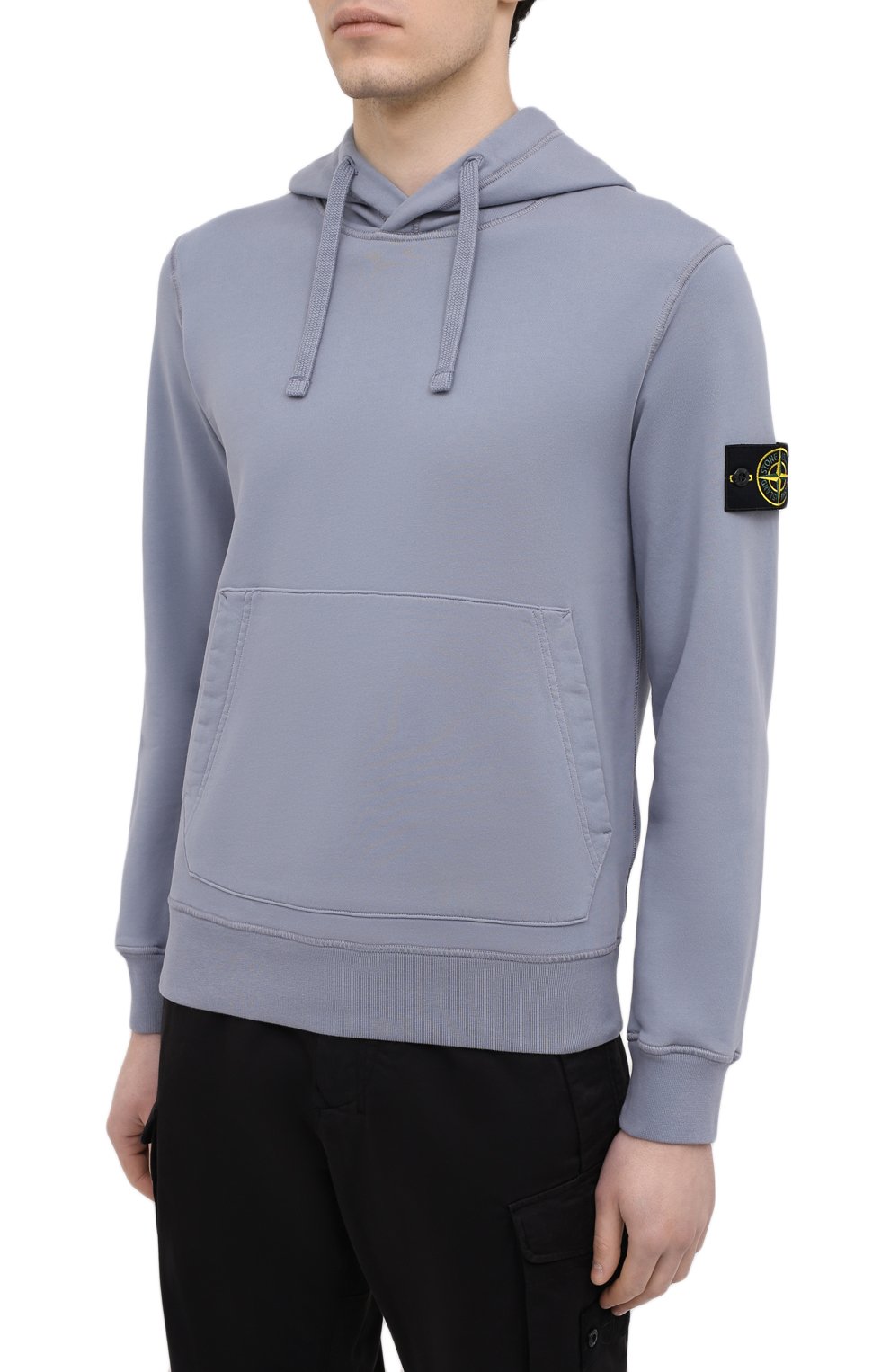 Хлопковое худи STONE ISLAND, арт. 741564151, фото 3