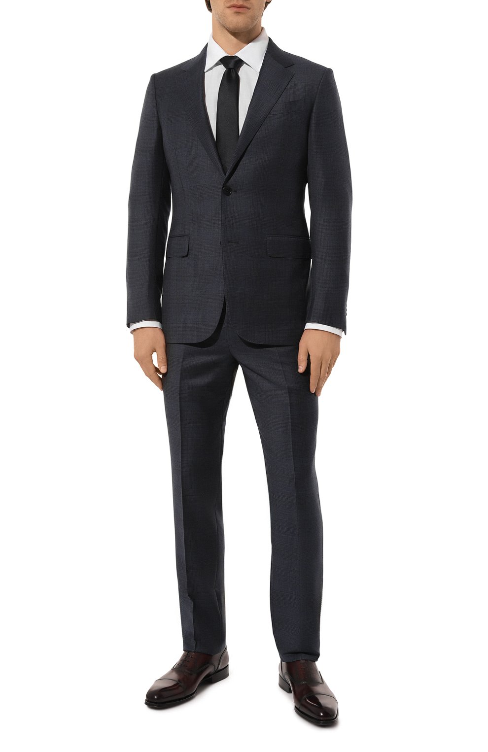 Сорочка из хлопка и льна KITON белого цвета по цене 87550 руб., арт. UCIH06609, фото 2 Сорочка из хлопка и льна KITON, арт. UCIH06609, фото 2