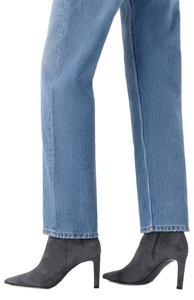 Замшевые ботильоны frankie 85 JIMMY CHOO, арт. FRANKIEAB85SVV, фото 2