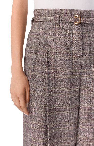 Брюки из шерсти и вискозы AGNONA, арт. T71004E/Q1044E, фото 5