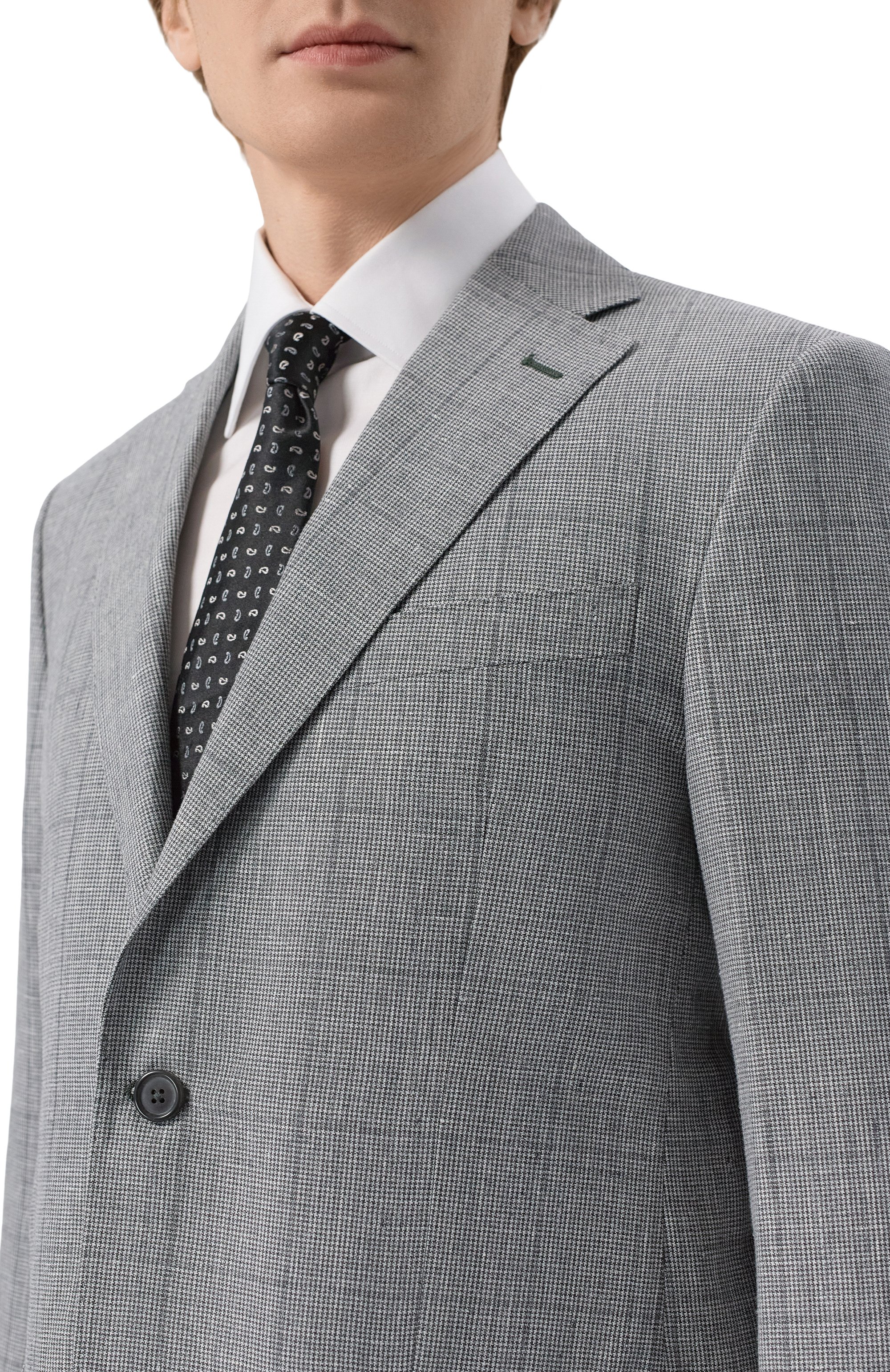 Костюм изо льна и шерсти CORNELIANI, арт. 27X008/2717215_SET, фото 6