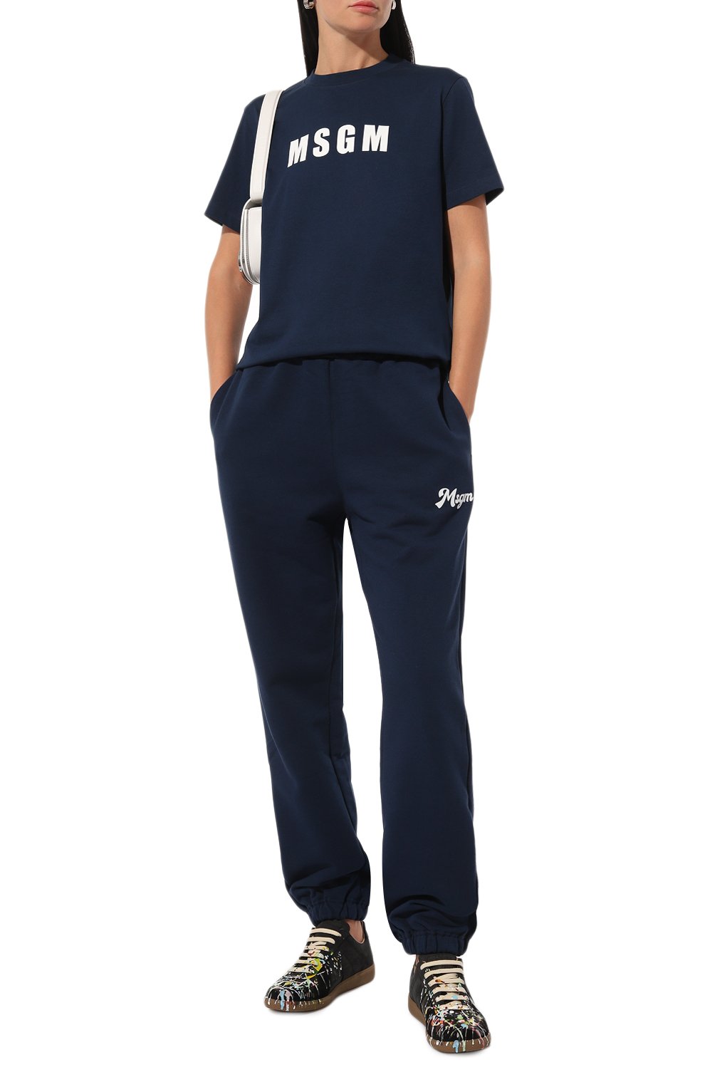 Хлопковая футболка MSGM, арт. 3641MDM92/247002, фото 2