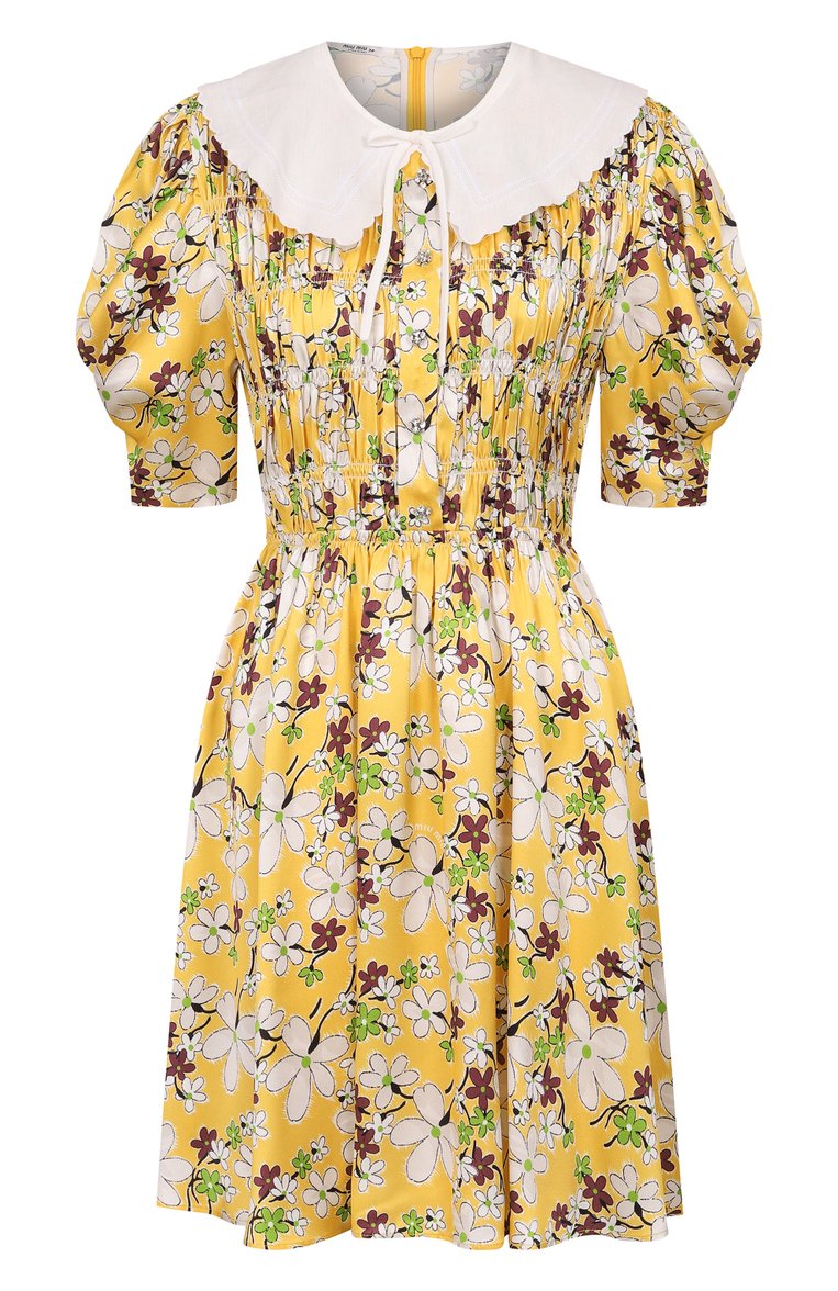 Платье из вискозы MIU MIU, арт. MF4067-1YFY-F0377, фото 1