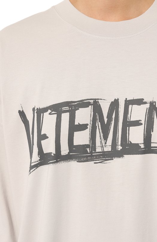 фото Хлопковая футболка vetements