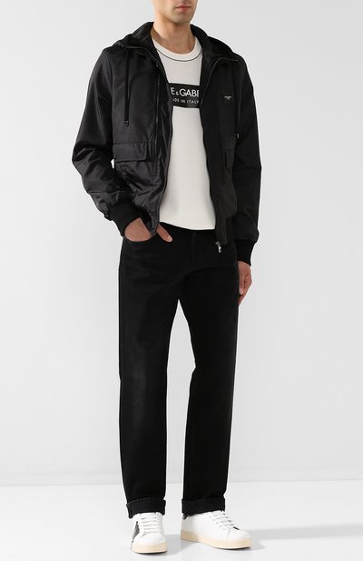 Бомбер на молнии с капюшоном DOLCE & GABBANA, арт. G9KU1T/FUMU3, фото 2